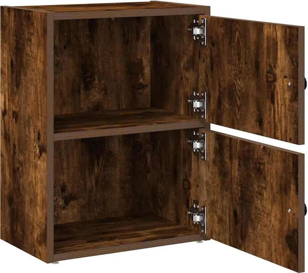 Libreria SYFAX Rovere Fumo 40x24x52: Design Moderno in Multistrato - 4