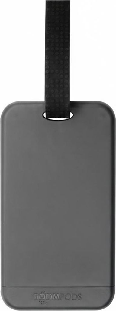 Boompods, BoomTag Luggage Tracker kompatibel mit Find My, Grau