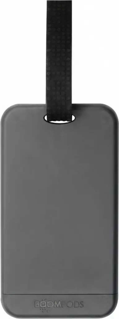 Tracker Bluetooth Boompods BoomTag Grigio: Sicurezza Apple Find My