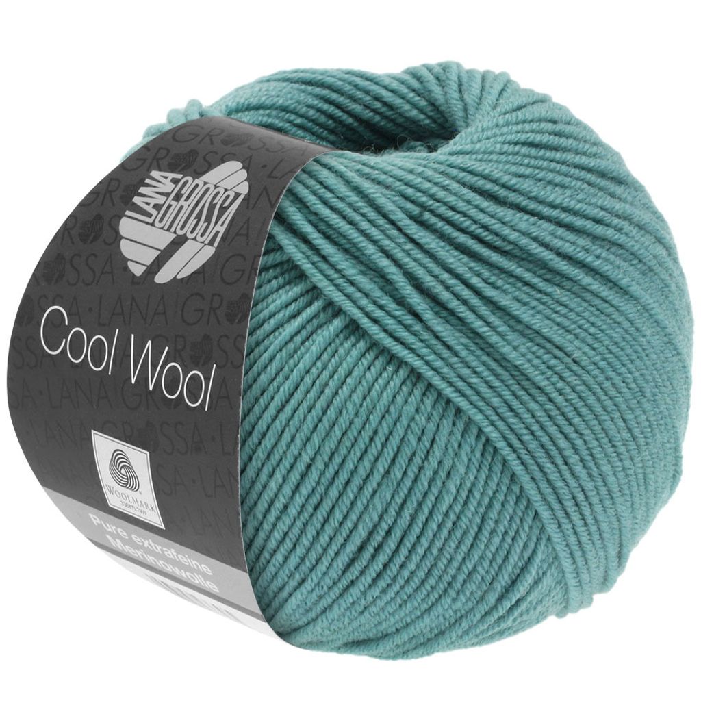 Lana Grossa - Cool Wool 2072 helles seegrün Produktbild 