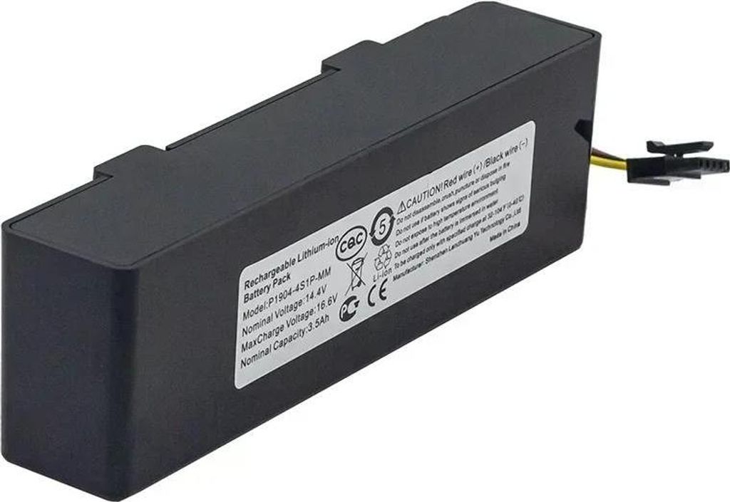 Ersatzakku für Saugroboter - STYTJ02YM 2S - 14,8 V Li-Ion - 6800 mAh - Nur Akku - Hellgrün