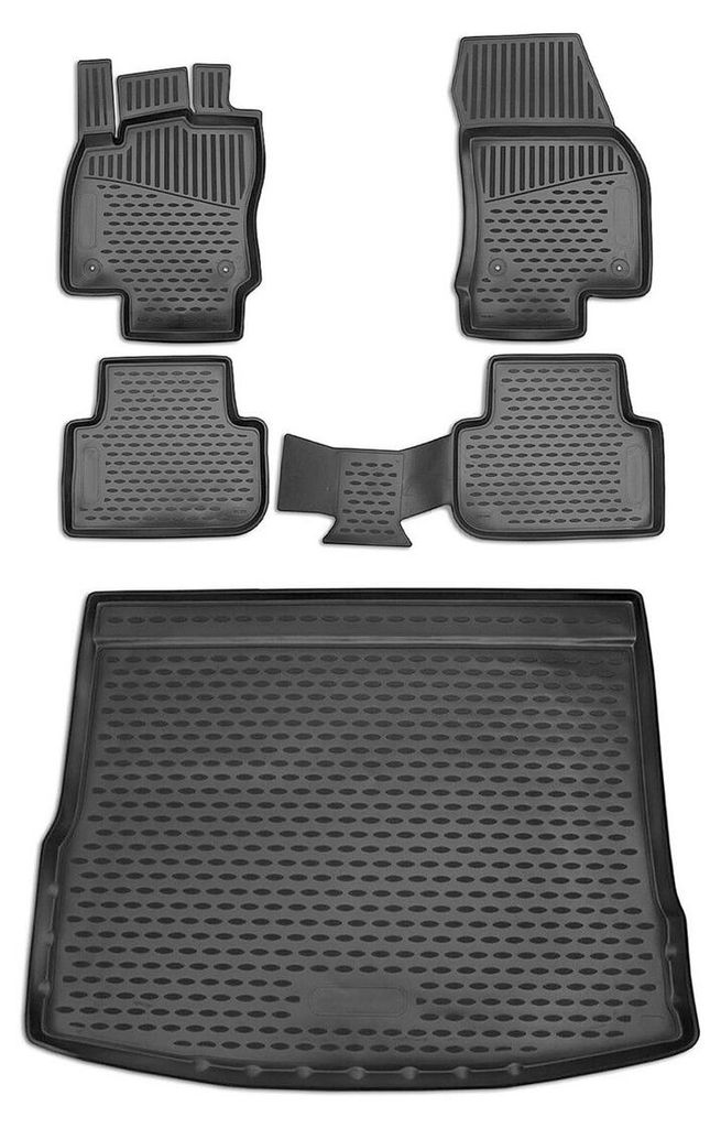 OMAC Fußmatte Gummi TPE für VW TIGUAN (5N) Produktbild 