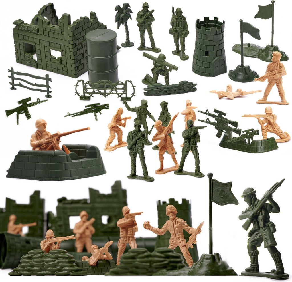 Soldati base militare set 114el. Immagine del prodotto 