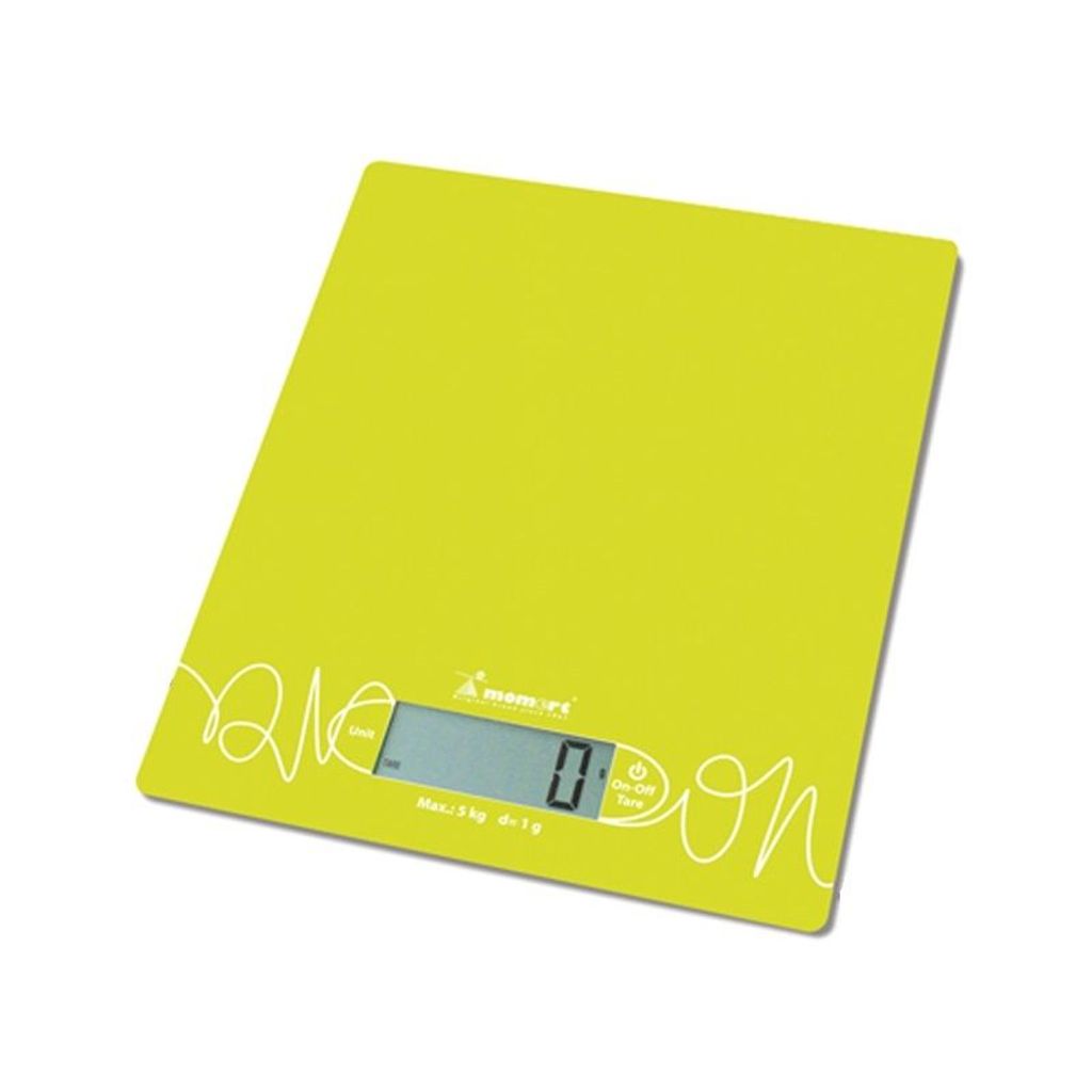 CZ váha 5kg kuch.dig., 6855-zelená, sklo, vč. bat.