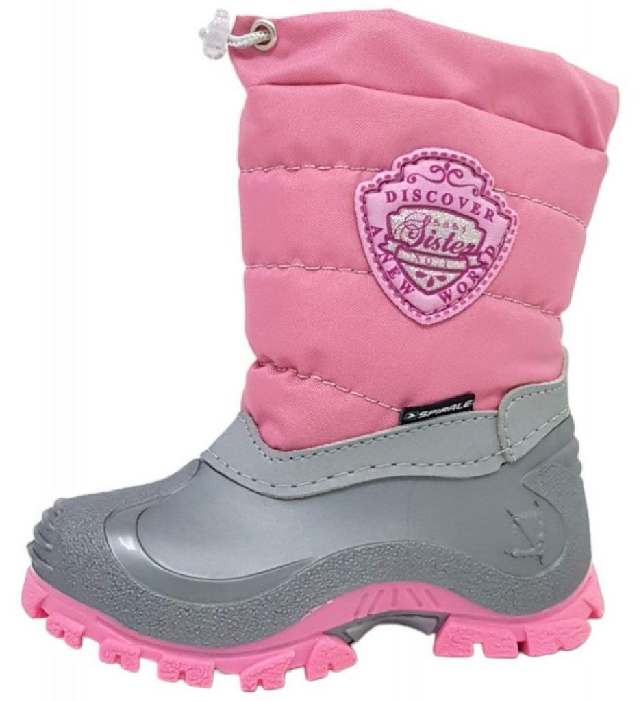 Spirale: Zapatos para niña, botas de invierno, color rosa, Imagen del producto 