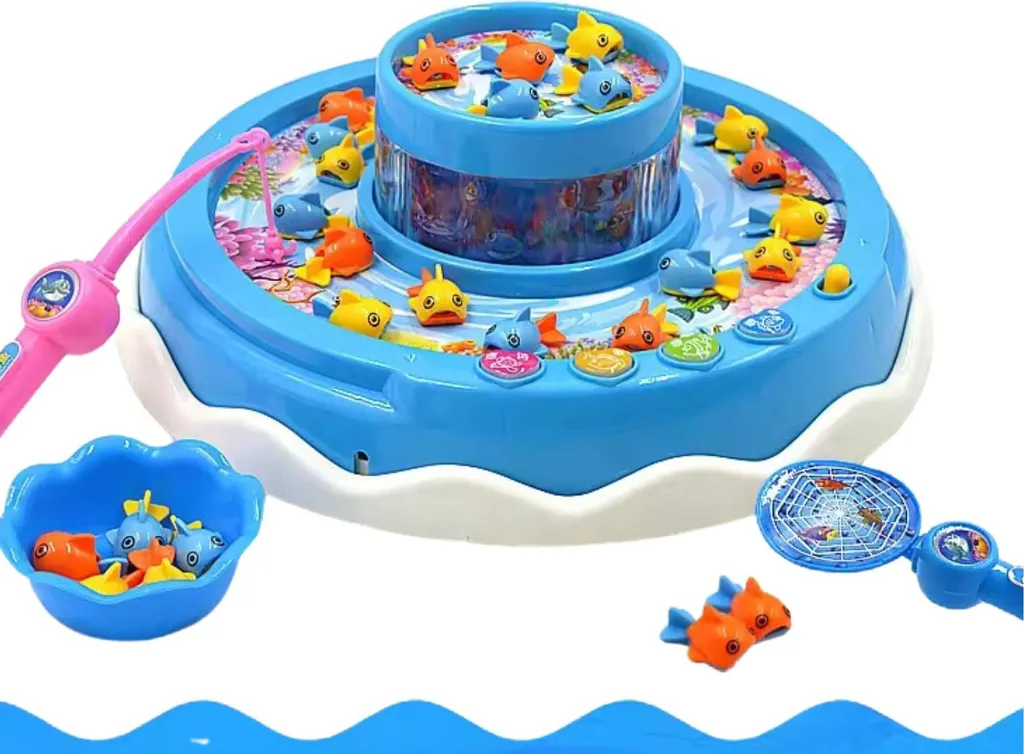 Jeu de pêche éducatif : améliorez la motricité avec LED et mélodies - 4