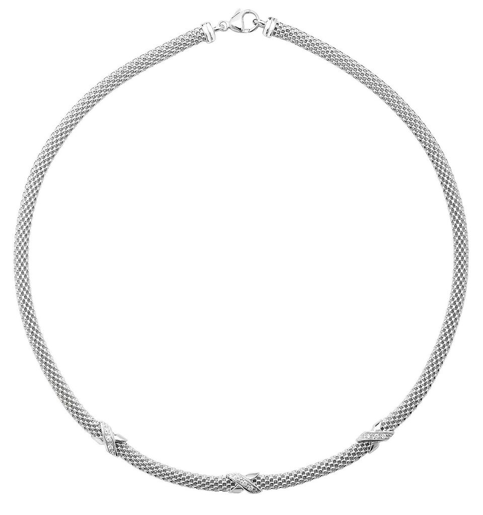Wunderschöne 925 Sterling Silber (Rhodiniert) Damen - Produktbild 