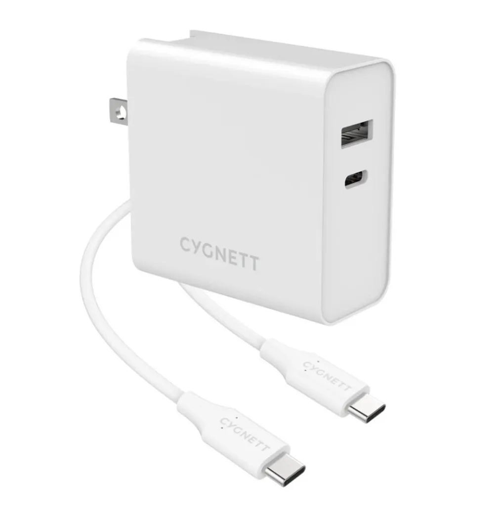 Cygnett PowerPlus Chargeur Rapide Blanc Multi-Appareils Haute Qualité