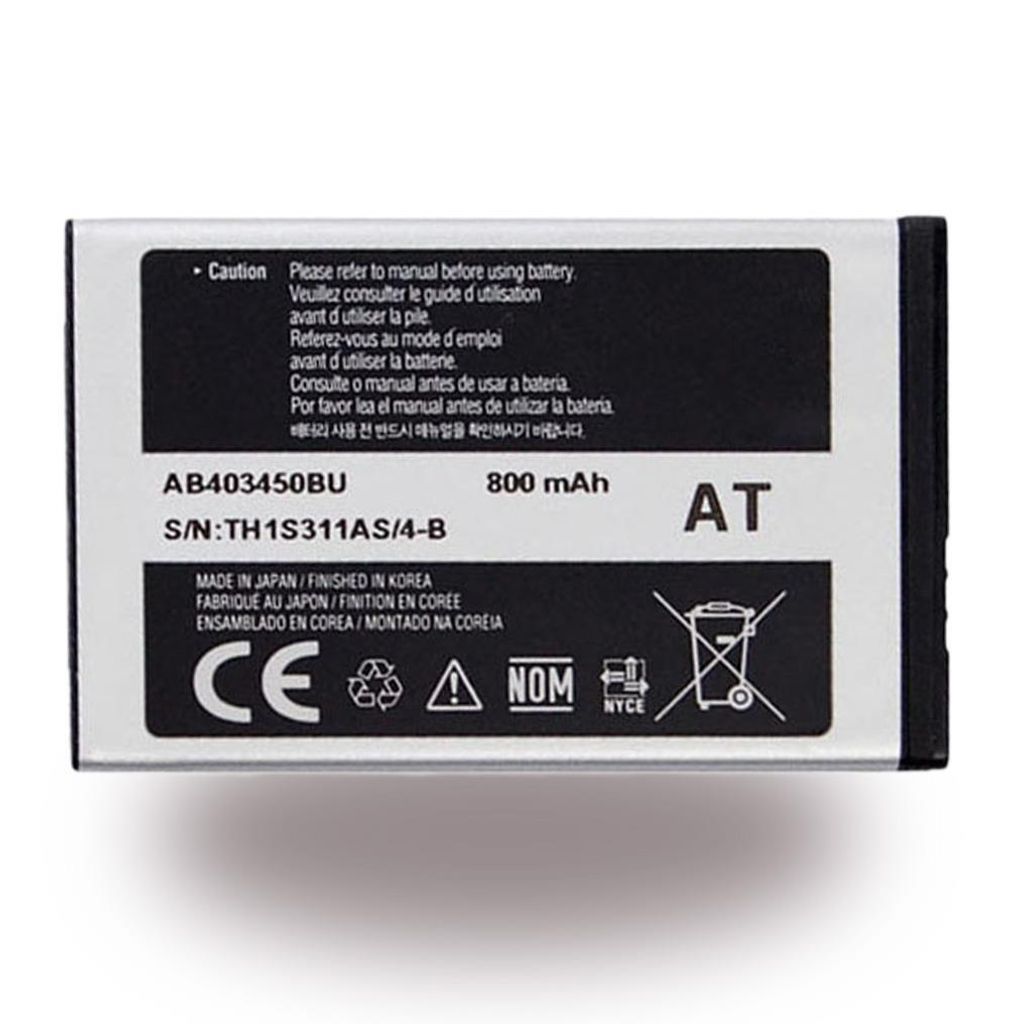 Samsung AB553446BUCSTD, Batérie, Čierna, Lithium-ion Obrázok produktu 