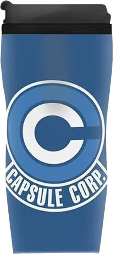 Dragon Ball Z - "Capsule Corp" Reisebecher, 355ml CD556 (Einheitsgröße) (Blau)