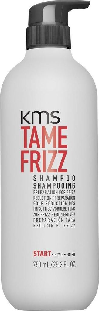 KMS Tame Frizz Shampoo 750ml - Anti-Frizz Shampoo für mitteldickes Haar