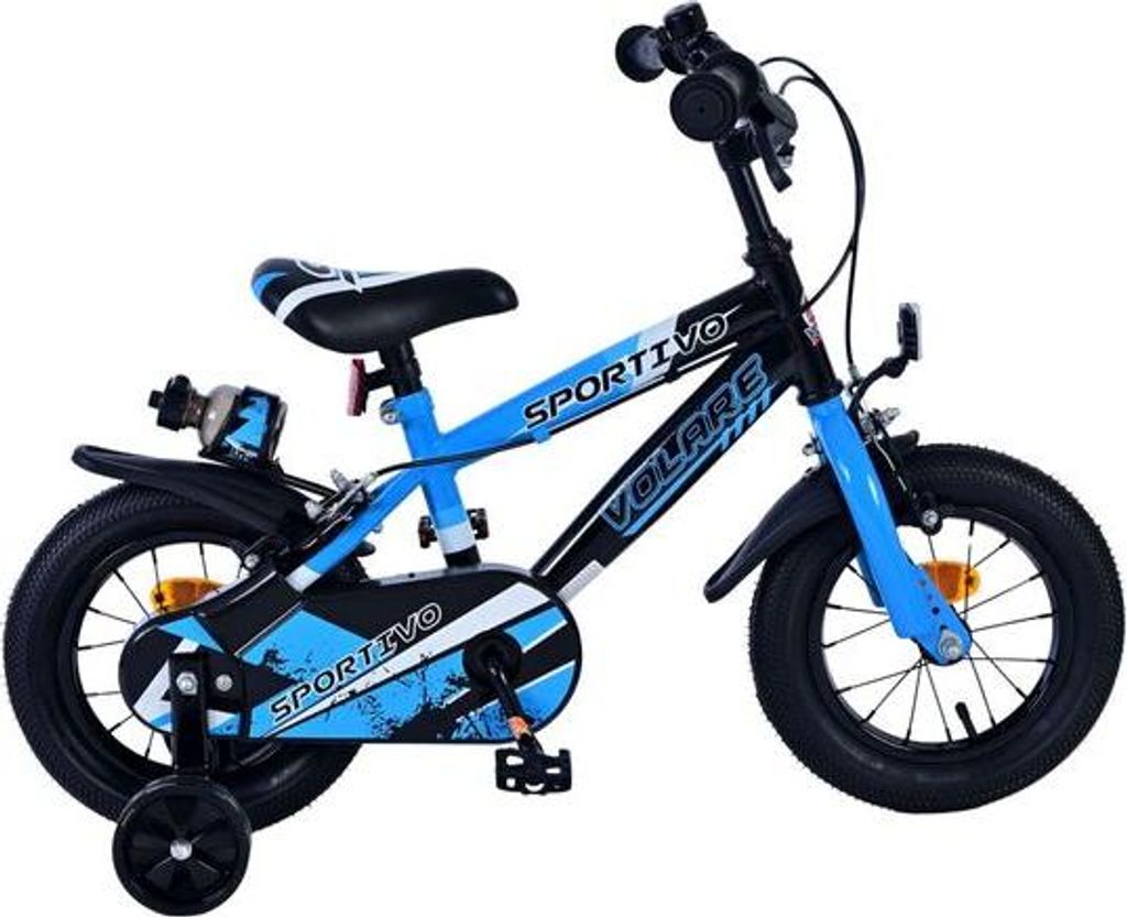 Volare Sportivo Kinderfahrrad - Jungen - 12 Zoll - Blau Produktbild 