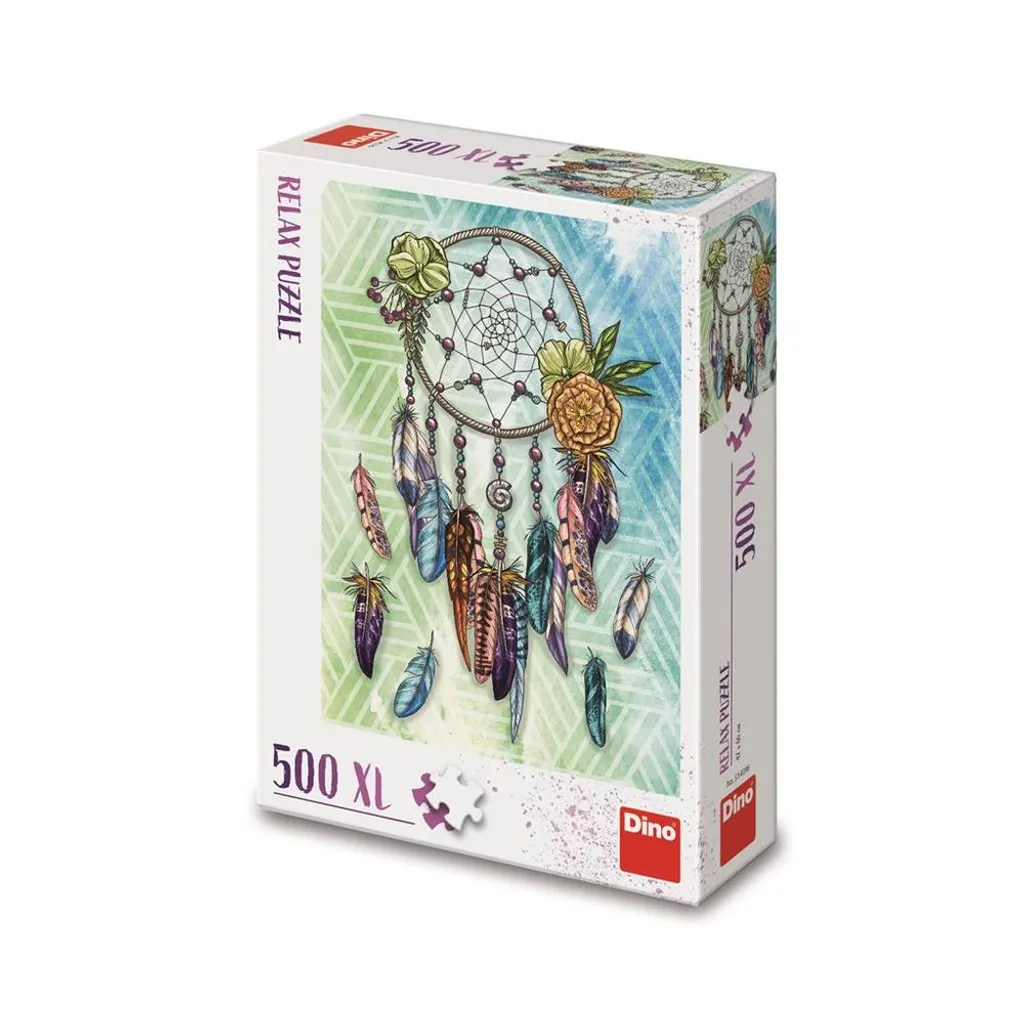 Anti-Stress : DINO Relax-Puzzle Attrape-rêves II XL 500 pièces de Qualité