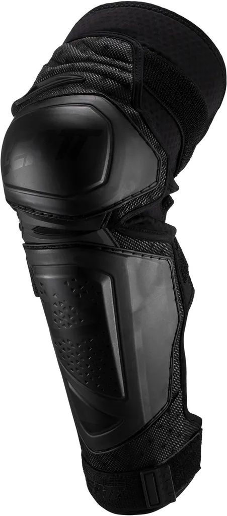 Protège-genoux et Tibias Motocross Leatt EXT Noir S/M - Coque Rigide 3DF