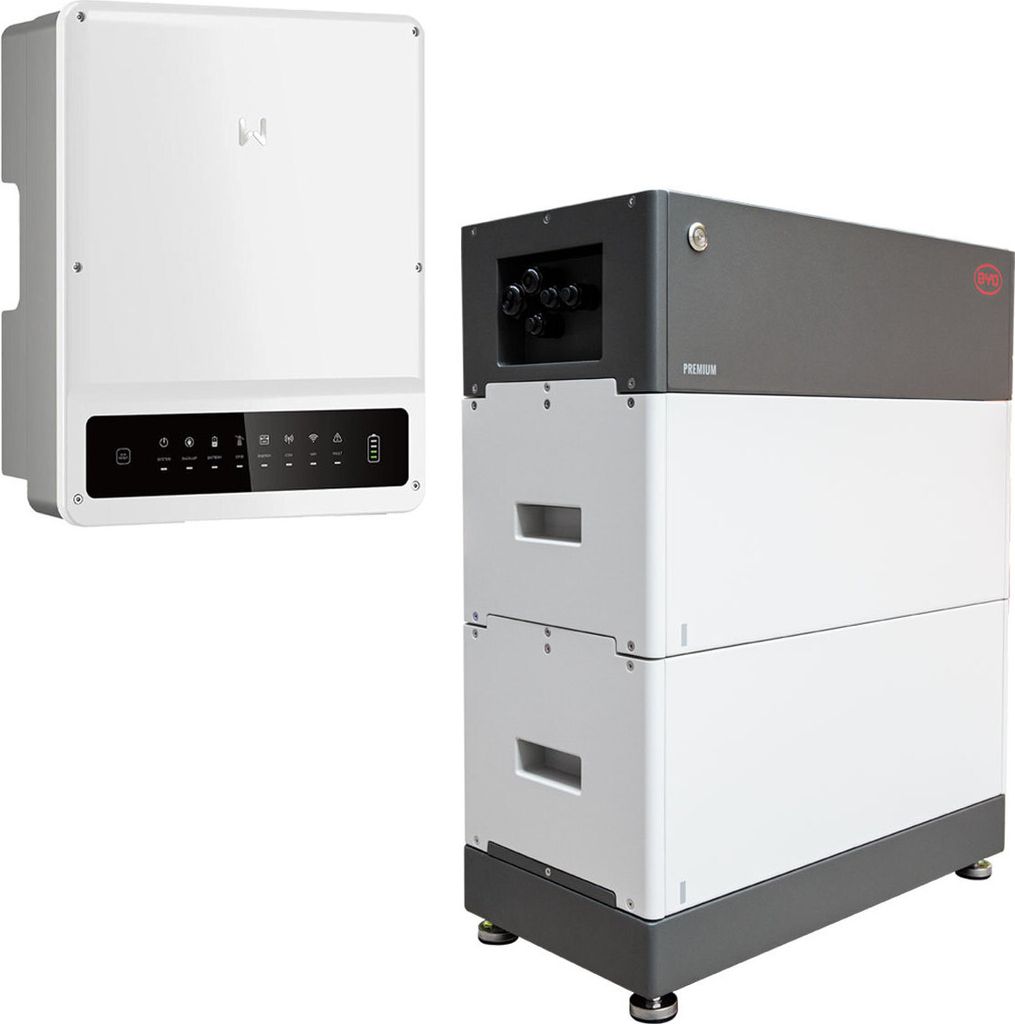 GoodWe KN ET Plus 0% MwSt §12 III UstG HV GW6.5KN-ET 6,5kW Hybrid Wechselrichter mit 5,12kWh