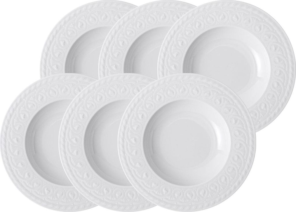 Villeroy & Boch Cellini Suppenteller ø 24 cm 6er Set