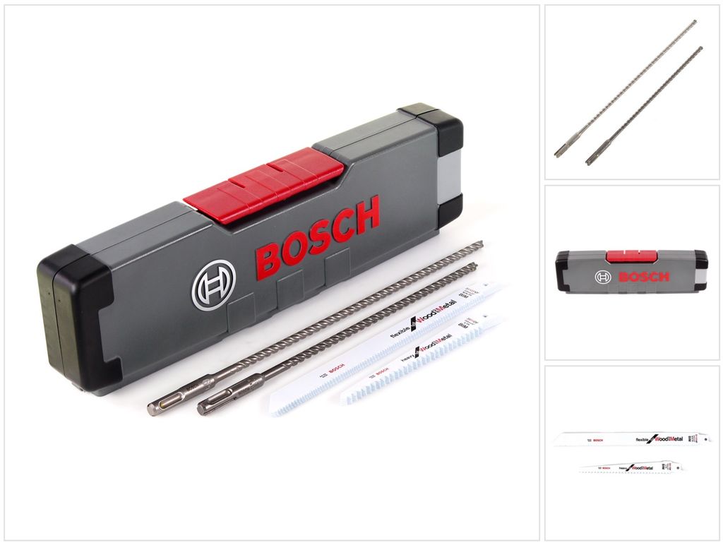 Bosch Fensterbau Set Hammerbohrer + Säbelsägeblätter 12 tlg. 06159975T1