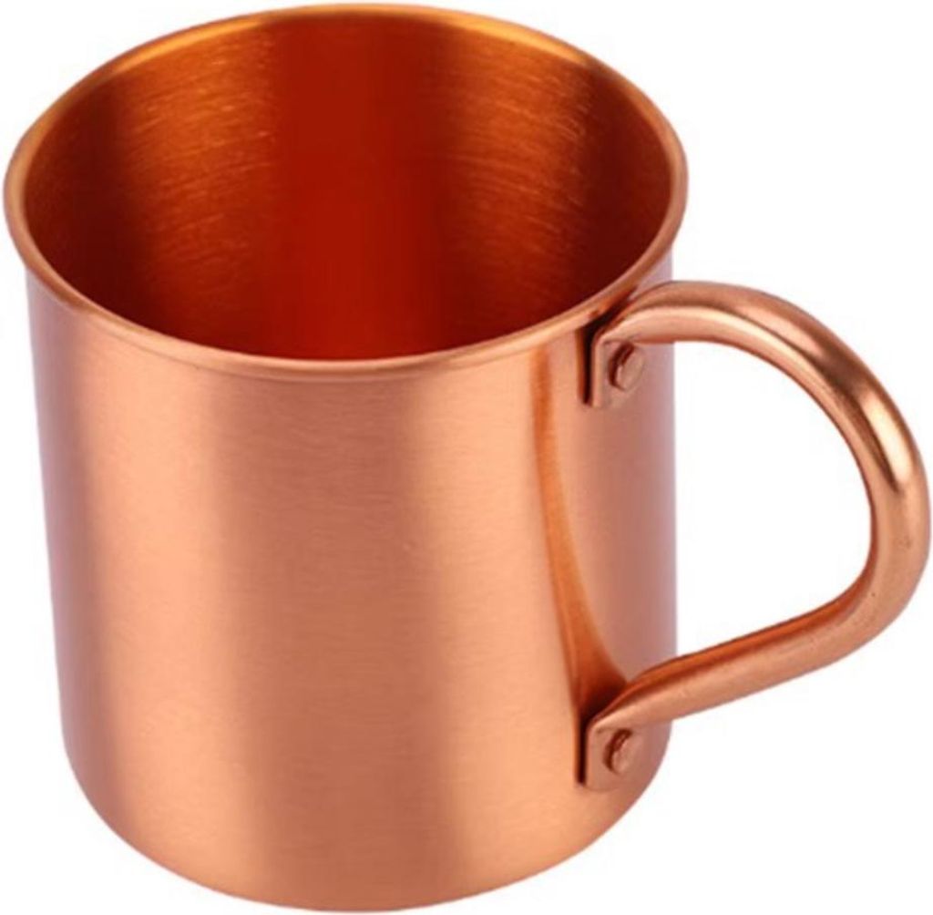 Tasse aus reinem Kupfer – Hochwertiger Trinkbecher aus Produktbild 