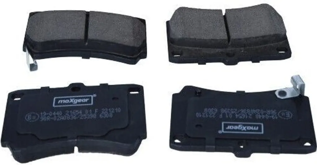 Plaquettes de frein avant MAXGEAR 19-0440 pour Rio DC et Mazda 323 BA