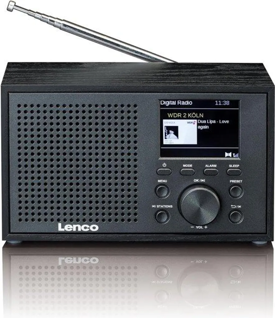 Radio numérique portable 3W RMS avec Bluetooth 5.0 et batterie intégrée