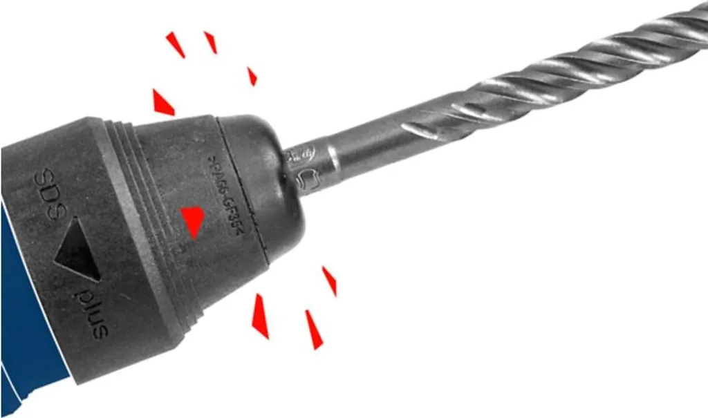 Attacco SDS-plus per corone cave con M 16 440 mm