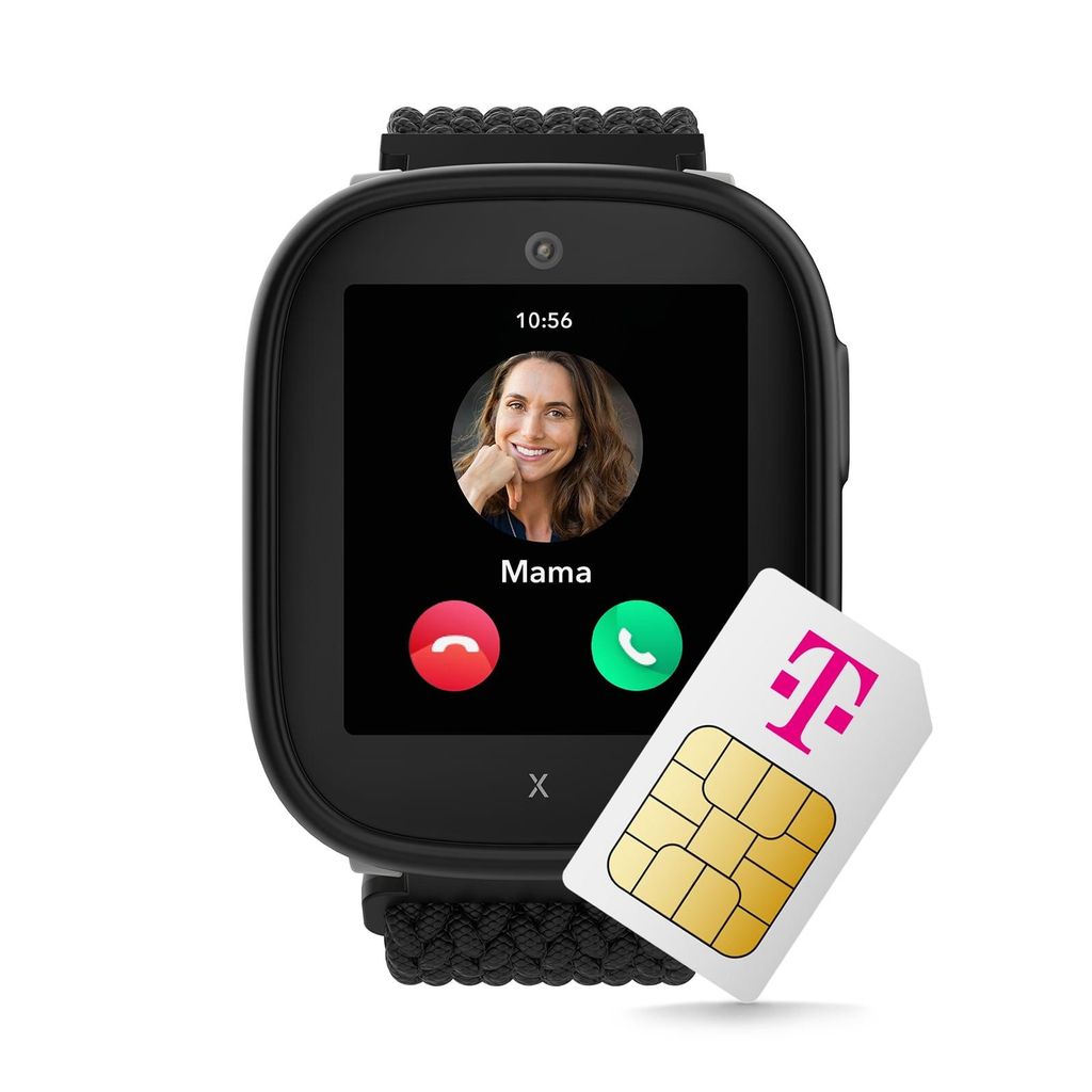 Xplora X6 eSim (2. Gen.) Schwarz - Smartwatch im besten Telekom Netz
