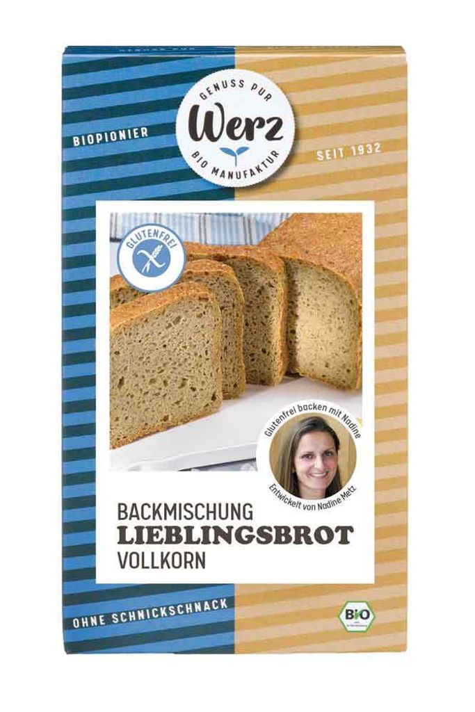 Werz zmes na pečenie Lieblingsbrot celozrnná500g Obrázok produktu 