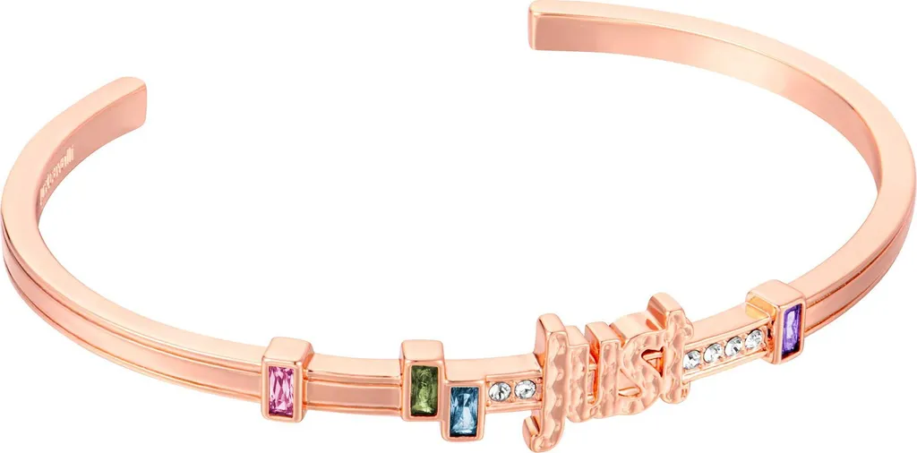 Bracelet Just Cavalli JCBA01273300 pour Femme en Acier Doré Chic
