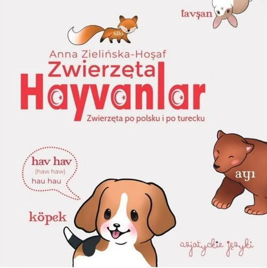 Livre Animaux Polonais Turc avec Images en Couleurs et Vocabulaire Simple
