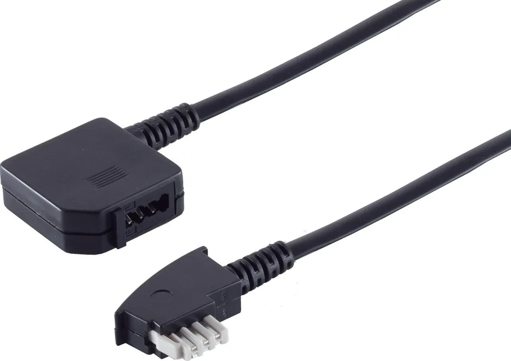 Rallonge de Câble Téléphonique TAE-N 6m pour Modem et Fax S/CONN 6 Fils