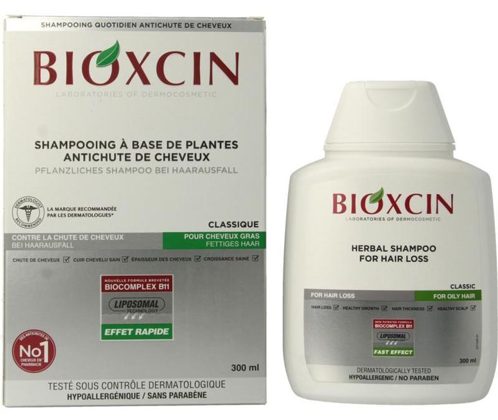 Bioxcin Shampoo Vet Haar (300 ml) Productafbeelding 