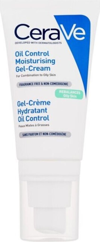 Hydraterende gel-crème voor vette huid, 52 ml Productafbeelding 