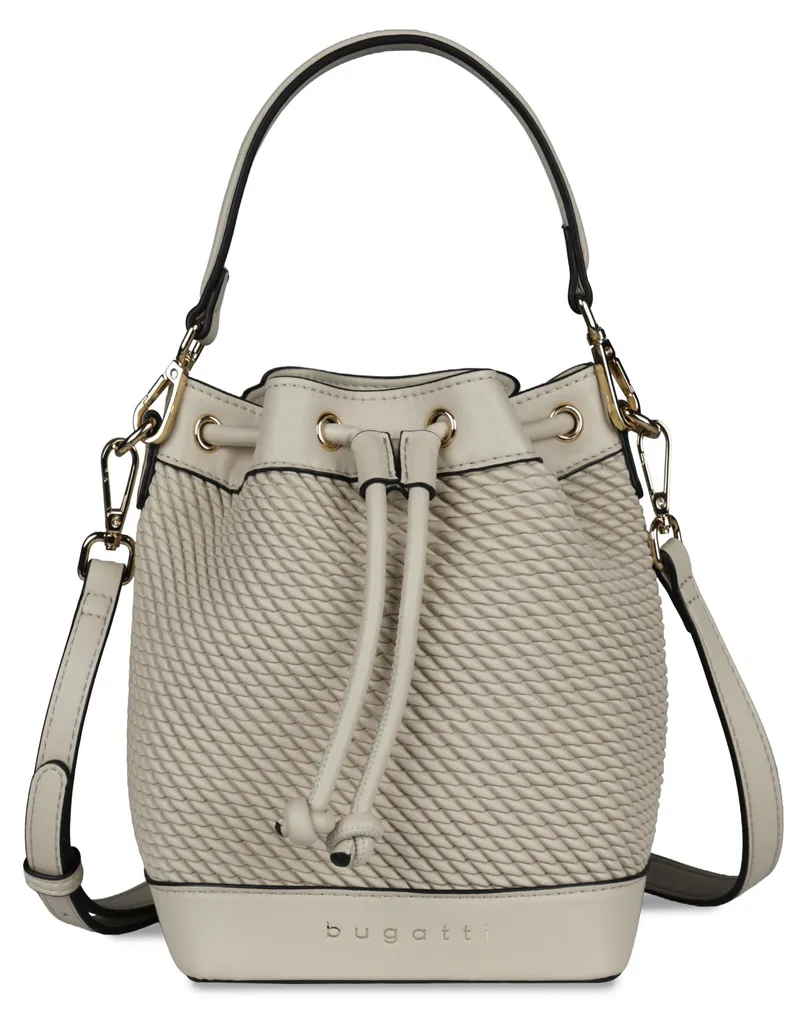 Sac seau femme taupe Julice bugatti - Grand sac à épaule chic et pratique