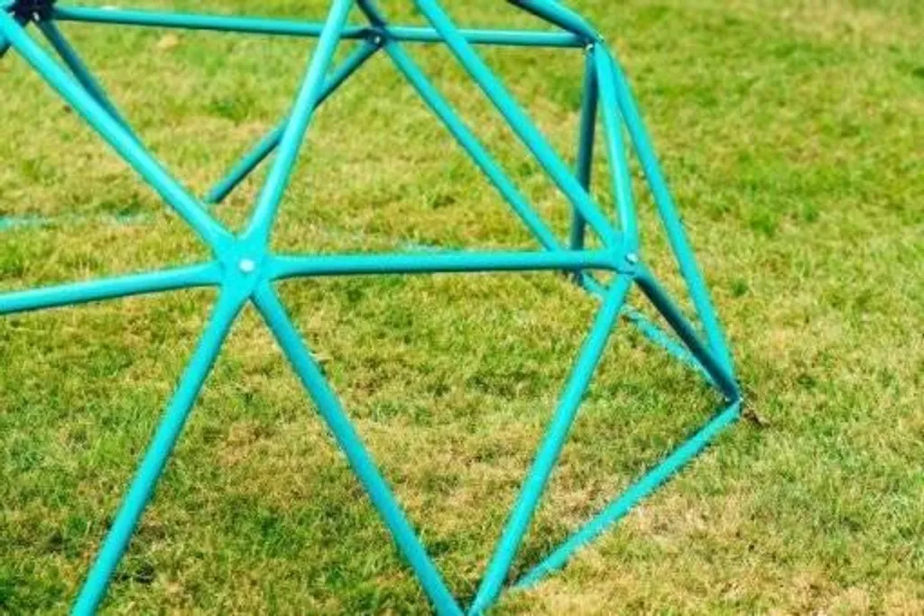 Petit dôme à grimper pour enfants - Structure de jeu de jardin robuste - 5