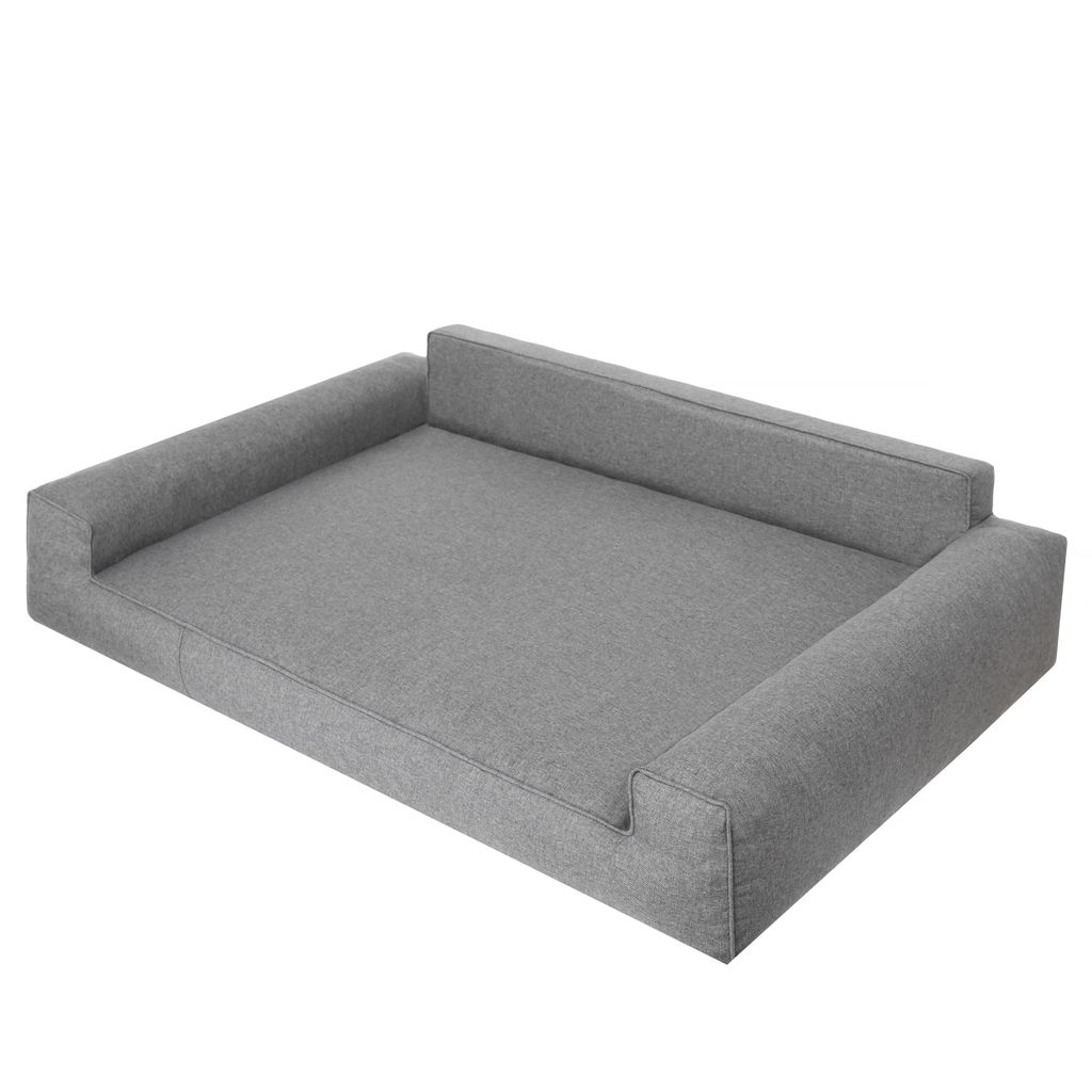 Hundebett „Glamour New“ - 116x78 cm - elegant, wasserabweisend & waschbar | Hundebett, Haustiermatratze, Katzenbett, Hundekissen | PillowPrim
