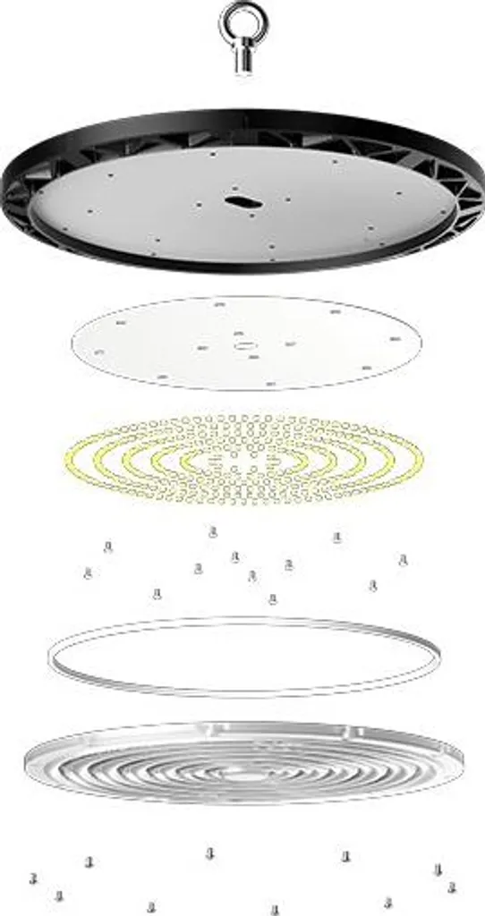 Lampada LED Sirius 200W 6500K: Trasforma il tuo Spazio in Luce Pura - 3