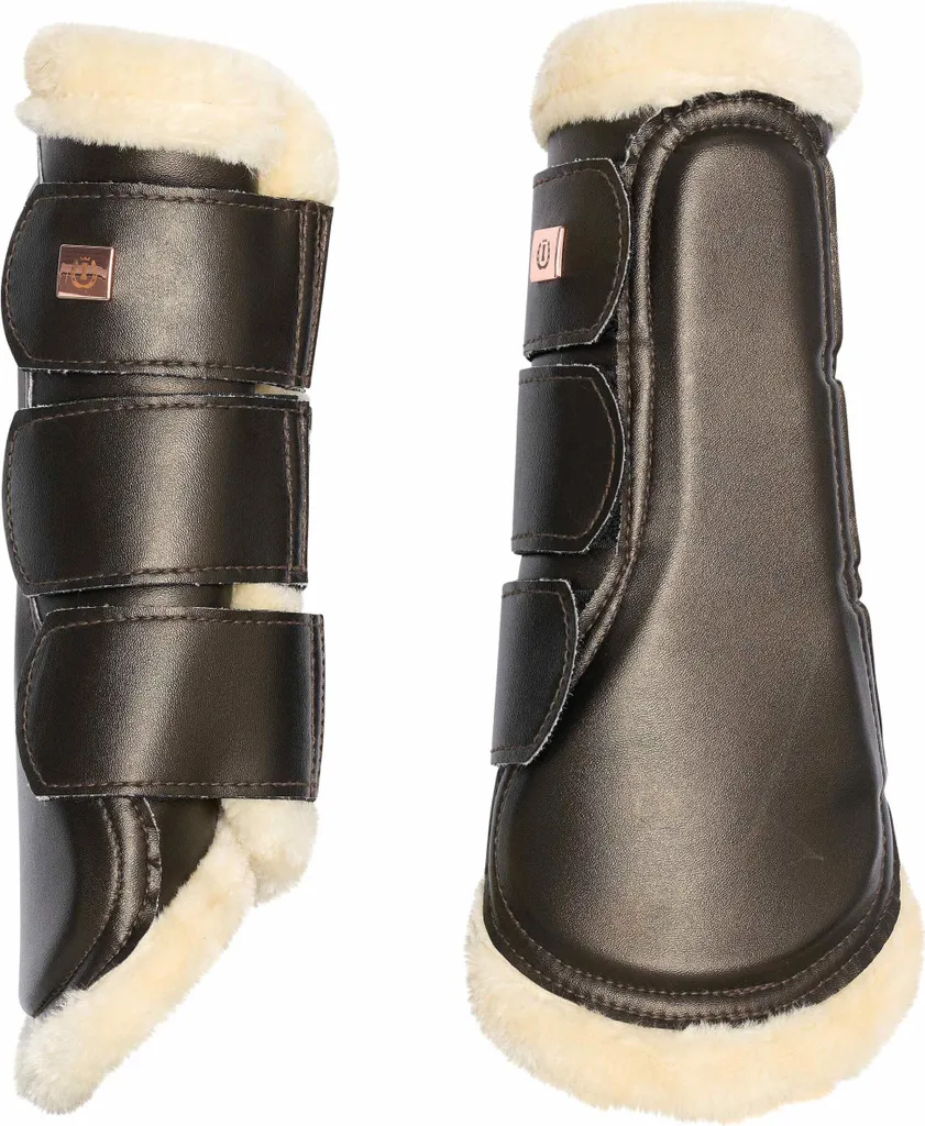 Guêtres Antichocs Imperial Riding IRHLovely Brown Metallic Taille C/S