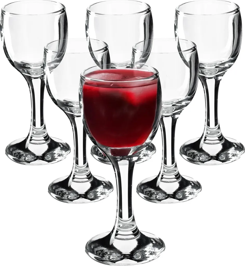 Bicchieri da Shot 55ml Set 6 - Perfetti per Feste e Chupiti | FCM