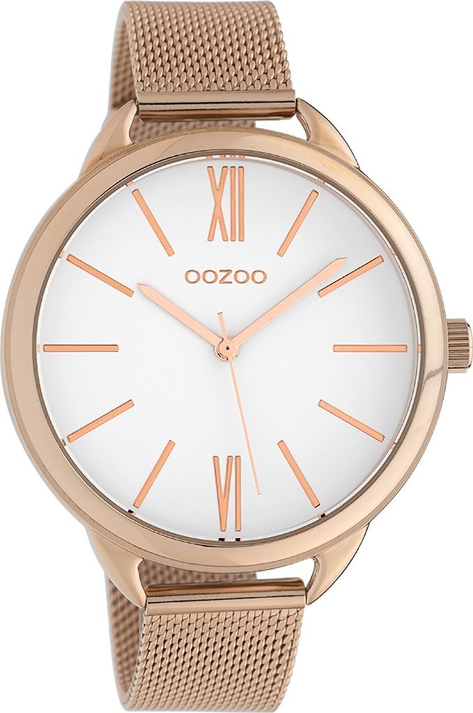 Oozoo Armbanduhr rosegold Metall Timepieces Damen Analog-Quarzuhr UOC10135