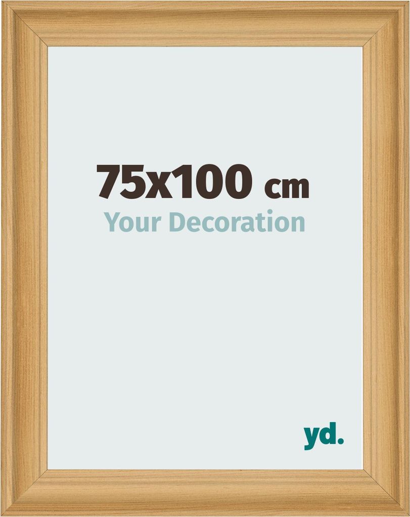 Bilderrahmen, 75x100 cm, Kiefer Gemasert, MDF, Lazio