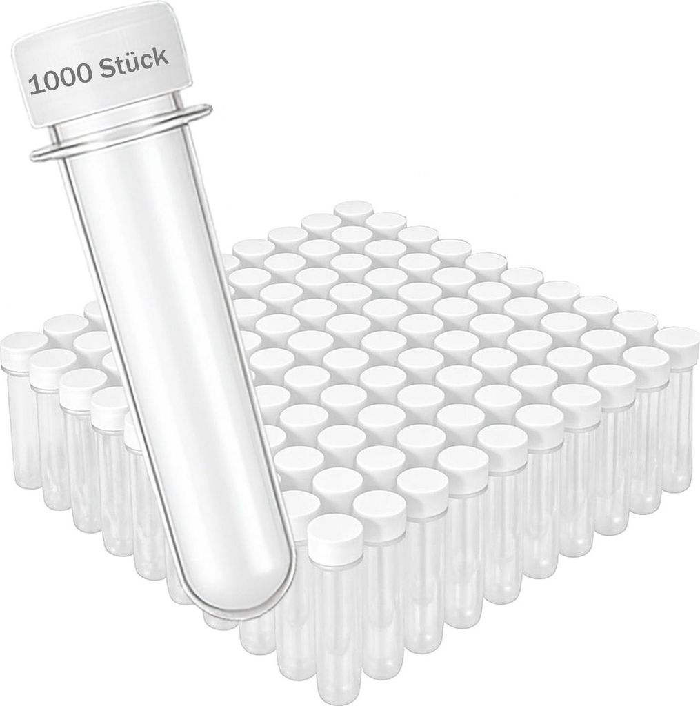 1000 Stück Petlinge Geocaching 12 cm ohne Deckel Preform Rohling Behälter