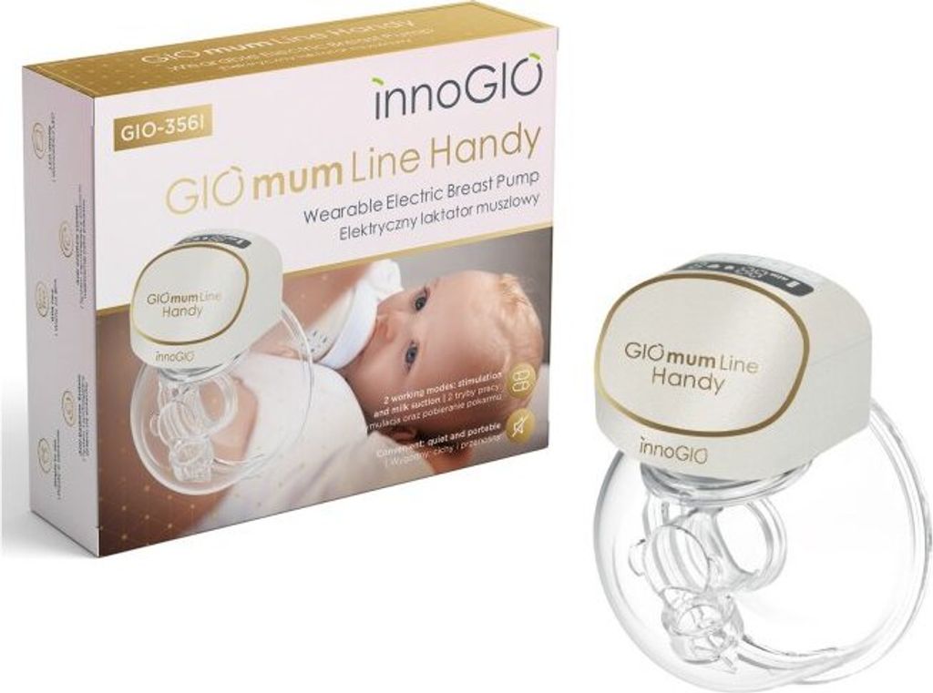 Tragbare elektrische Milchpumpe GIOmum Line Handy Single Produktbild 