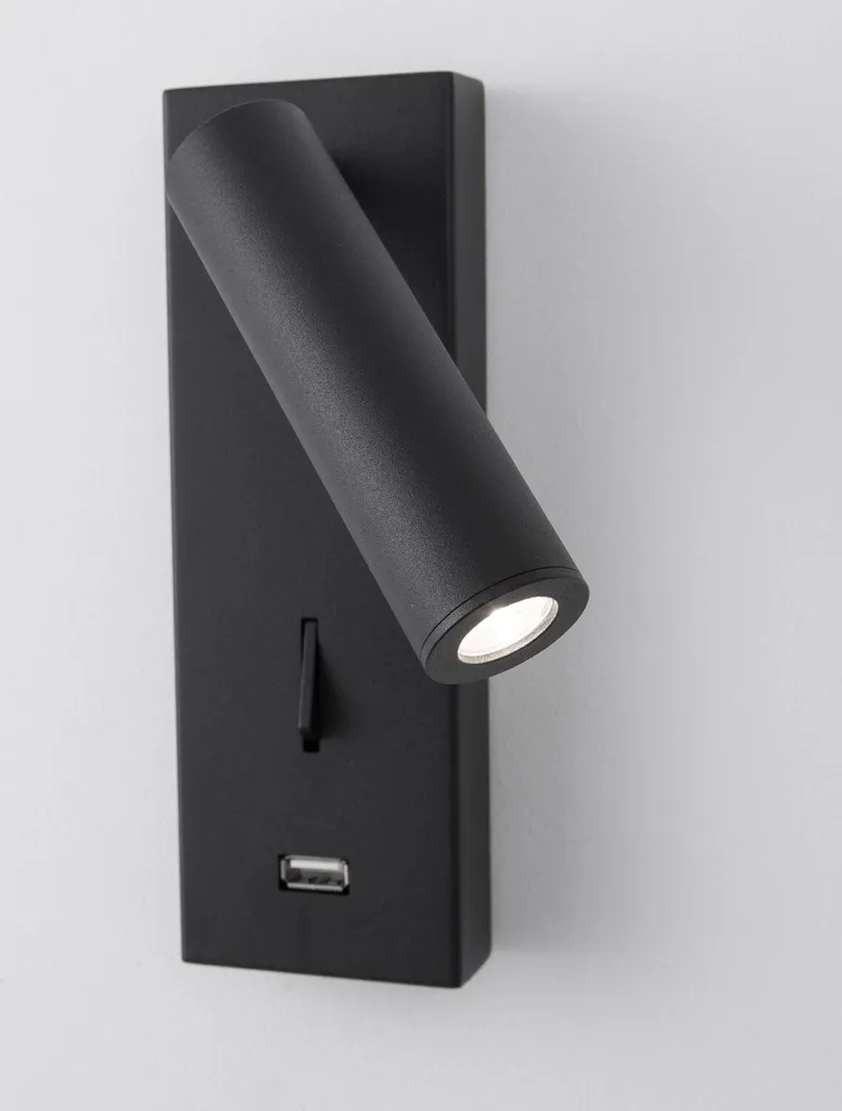 Applique LED FUSE de Nova Luce Noir - Éclairage Mural Design Moderne