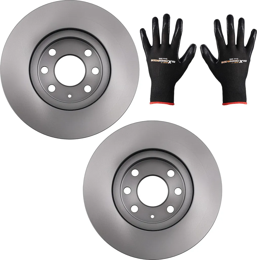 Paire de disques de frein 260 mm pour Opel Tigra Twintop et Combo