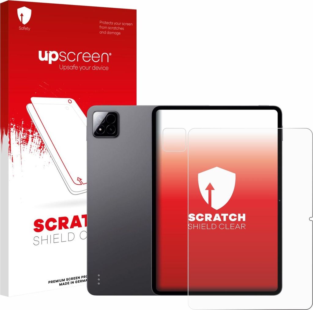 upscreen Schutzfolie für Xiaomi Pad 7 Pro (Display+Kamera) Displayschutz Displayschutzfolie Folie Klar Transparent