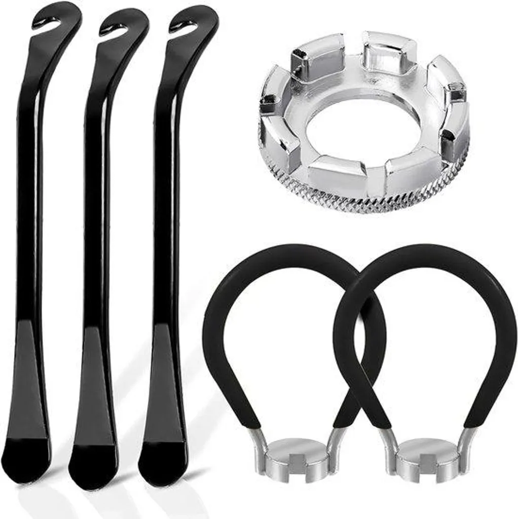 Kit réparation vélo universel pour ajustement de pneu en randonnée