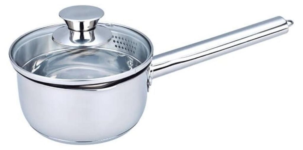 Maestro Stieltopf mit Deckel 14 cm 1,0 l MR351014S