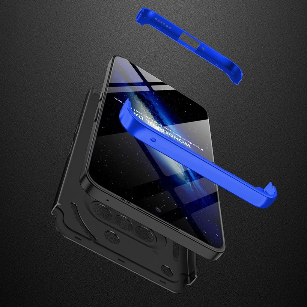 Custodia GKK Nothing Phone 3a Blu: Raffinatezza e Sicurezza Totale - 8