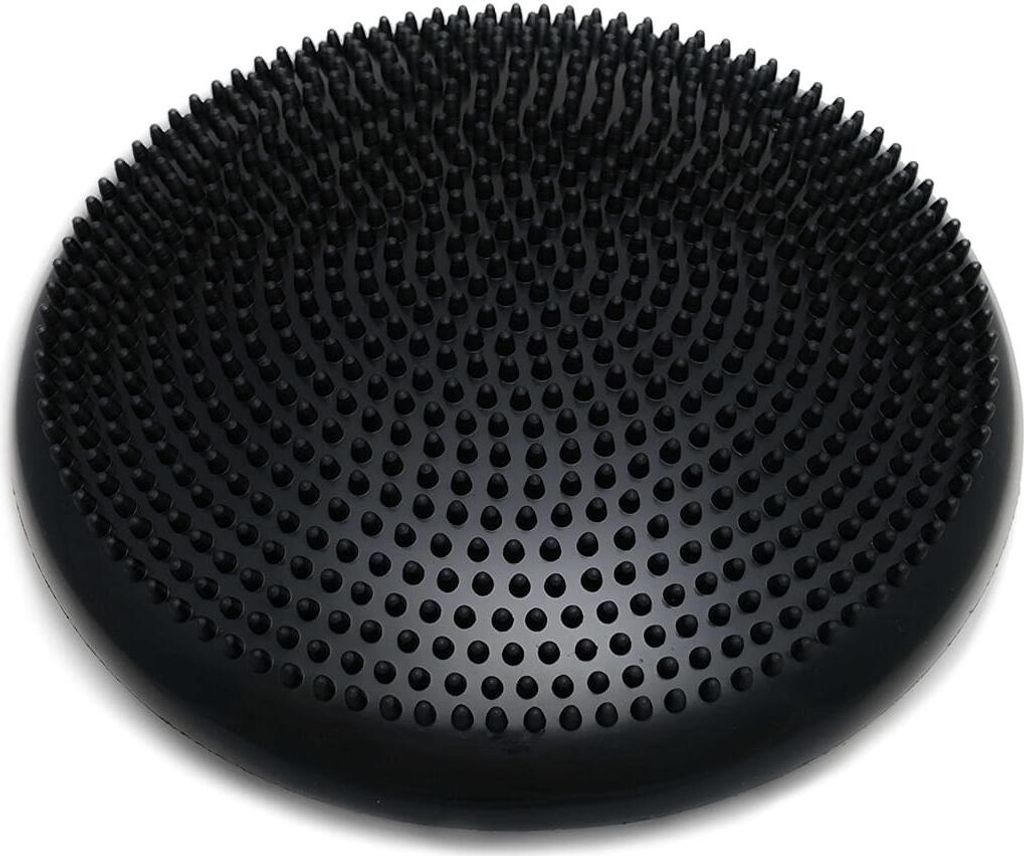 Balancekissen 33cm inkl. Pumpe I Orthopädisches Fitness & Balancekissen | Ballsitzkissen, Luftkissen Wackelkissen Reha, Yoga, Rücken