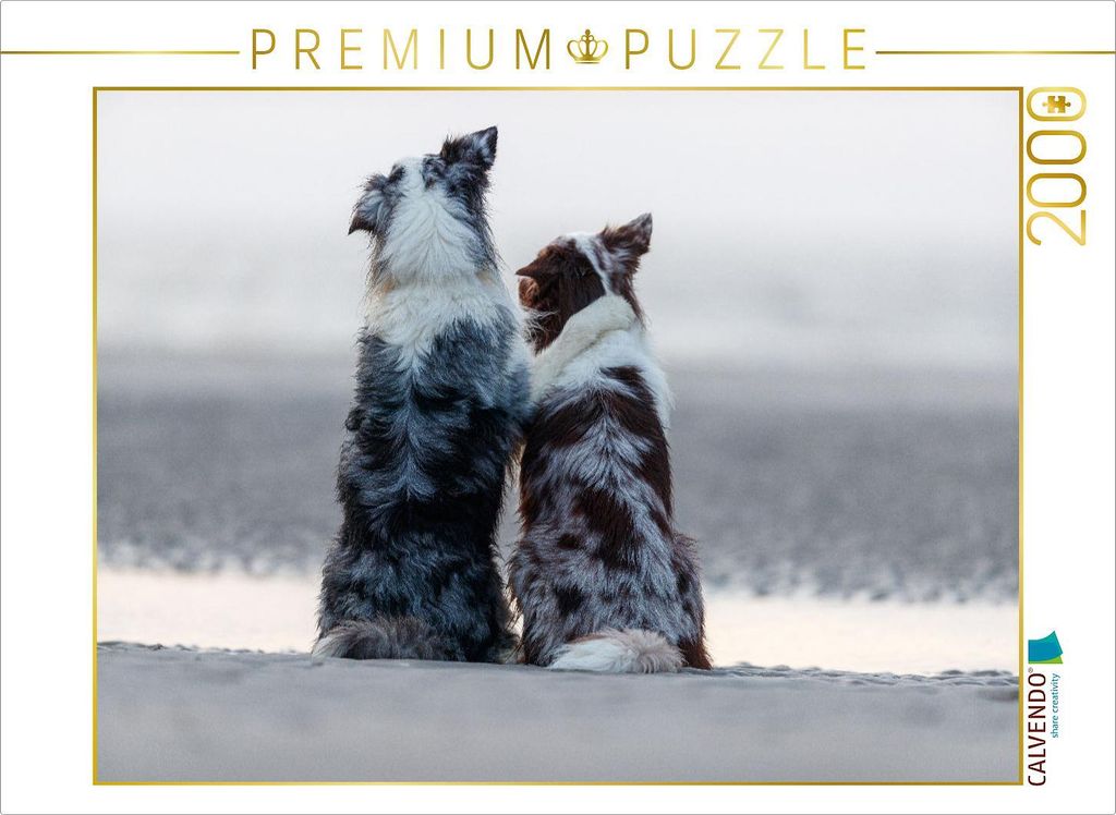 CALVENDO Puzzle Best Friends! | 2000 Teile Lege-Größe 90x67cm Foto-Puzzle für glückliche Stunden